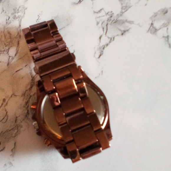 Breda Ladies Watch #2288 Bronze with Crystals - Picture 7 of 12